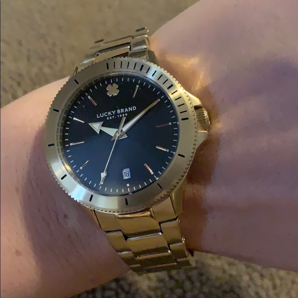 Lucky Brand gold watch